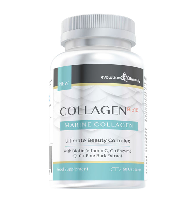 Collagene bio-10 con collagene marino, biotina & Co-Enzima Q10