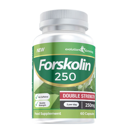 Forskolin 250 doppia resistenza 250mg 60 capsule di perdita di peso