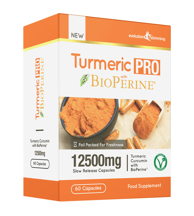 Curcuma Pro con BioPerine ® 12, 500mg 95% curcuminoidi