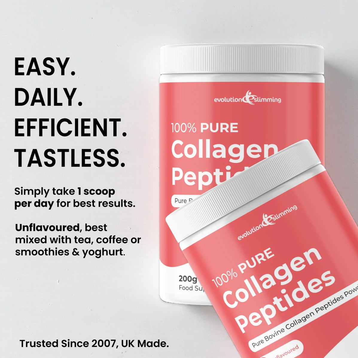 100% Pure Collagen Powder - Younger Skin, Stronger Joints, Better You ...