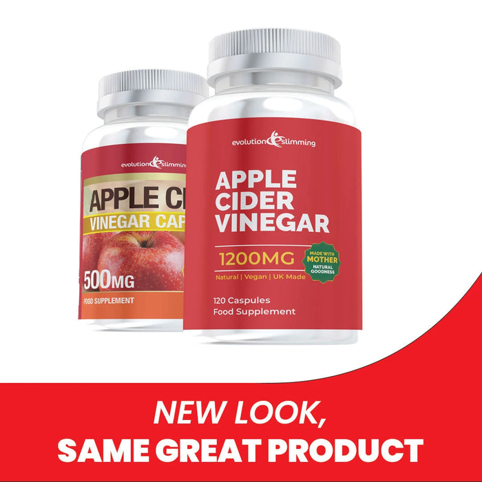 Apple Cider Vinegar 1200mg - Evolution Slimming