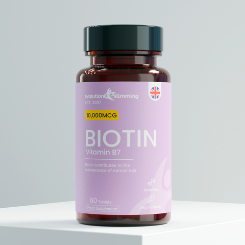 Biotin Max 10,000mcg Tablets | Hair Health & Skin Support