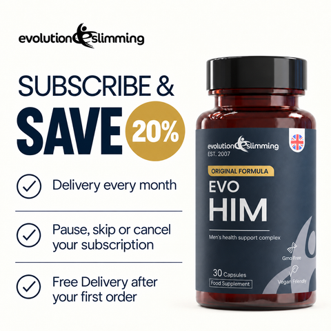 EvoHim Men's Health Capsules | Hormone Balance & Vitality Support