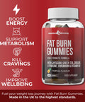 Fat Burn Gummies energy, metabolism and craving support