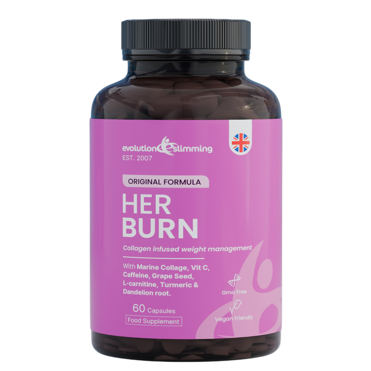 Her Burn Capsules Metabolism Energy & Collagen Support