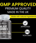 Shilajit Gummies GMP approved and made in the UK