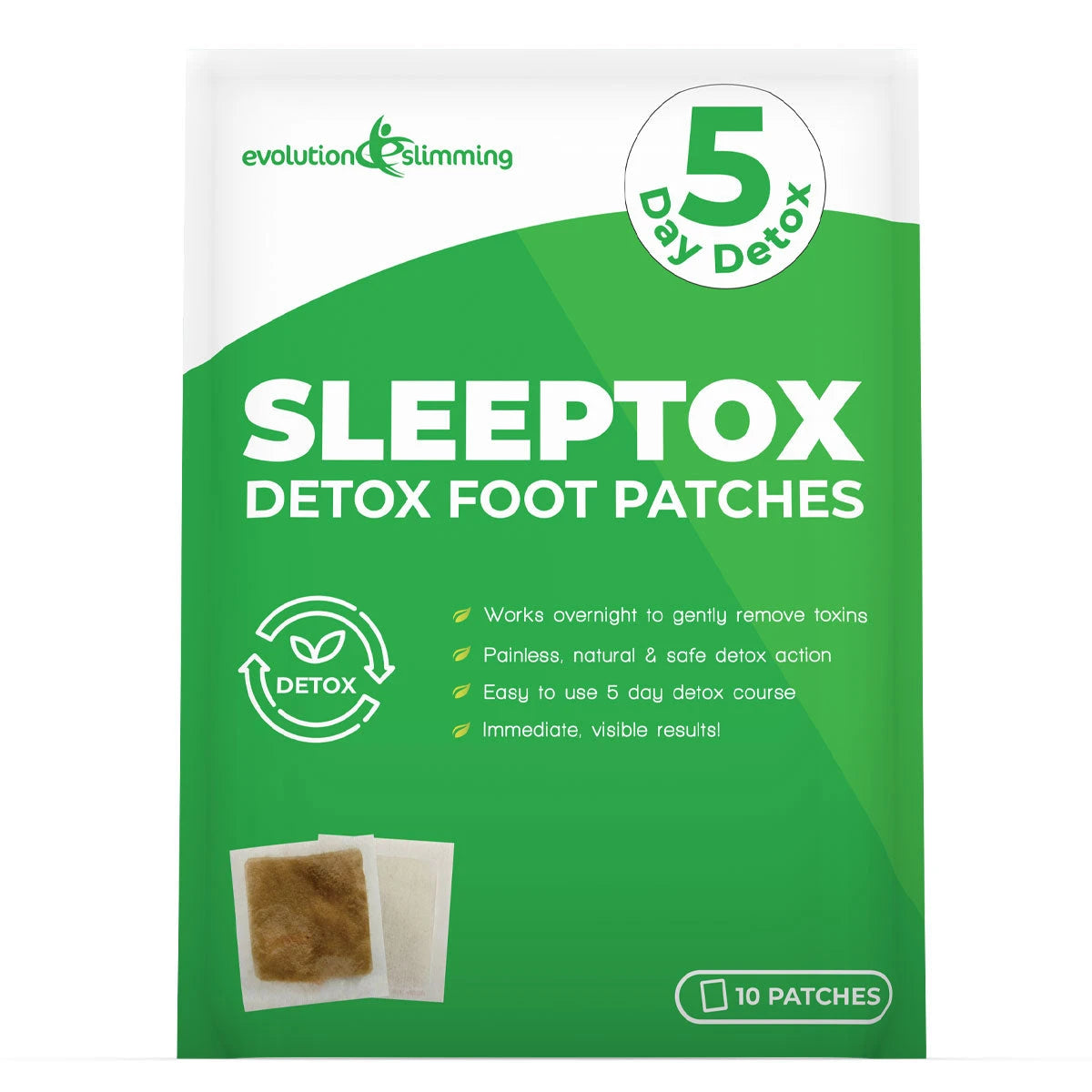 SleepTox Detox Foot Patches Overnight Wellness & Recovery Support
