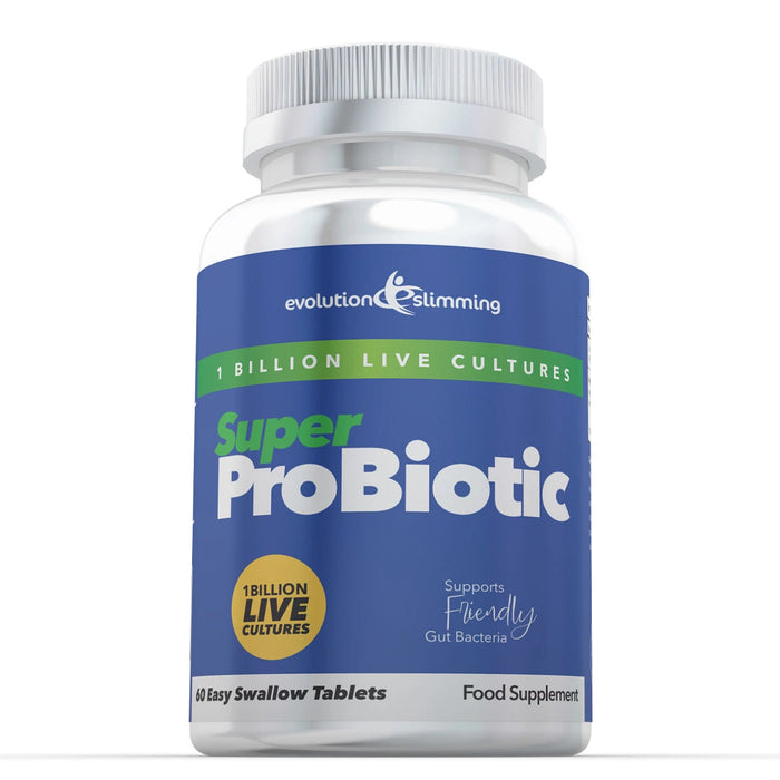 Super Probiotic - High Strength Probiotic Tablets Evolution Slimming