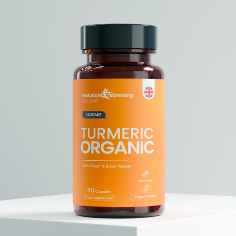 Organic Turmeric 1440mg Capsules | Joint Mobility & Wellness Support