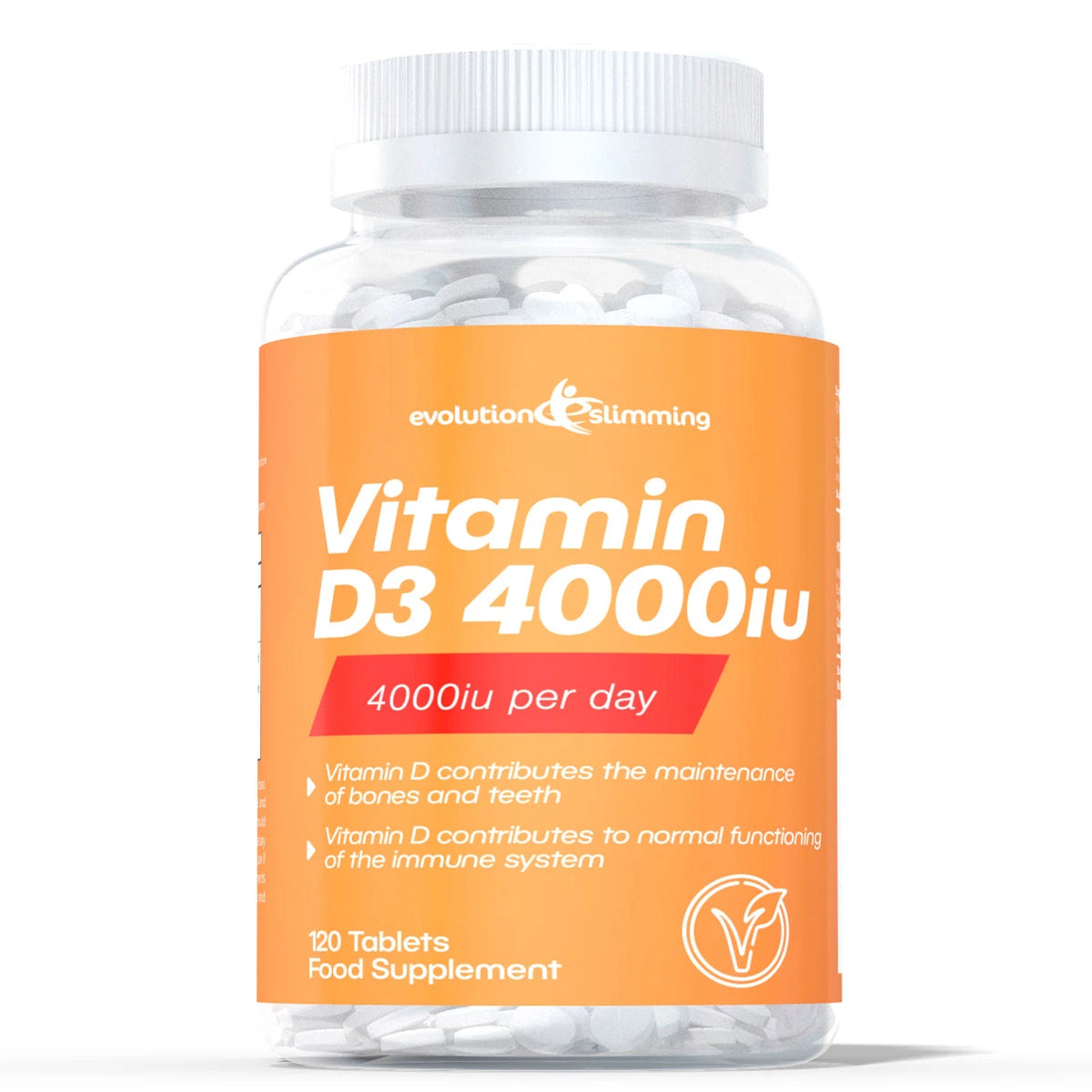 Vitamin D D3 4 000iu Super Strength Tablets Evolution Slimming