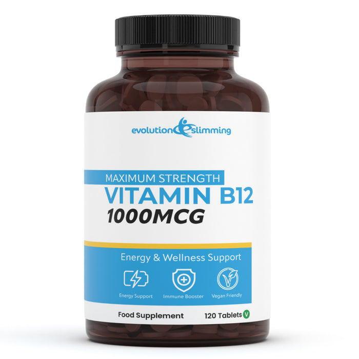 Vitamina B12 Metilcobalamina 1000 mcg - Suministro para 4 meses