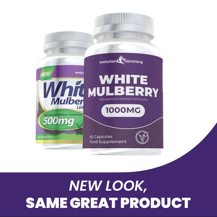 White Mulberry Leaf Extract 500mg - Evolution Slimming