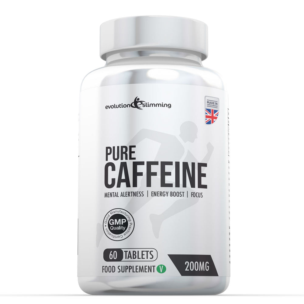 Pure Caffene Pure Caffeine 200mg Tablets — Evolution Slimming