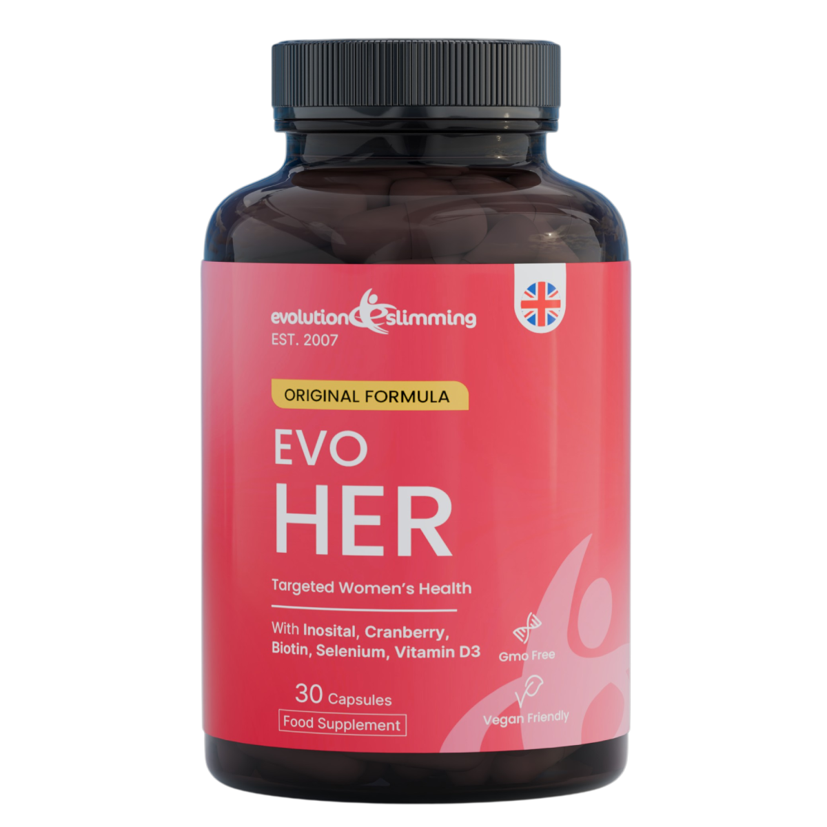 EvoHer Health Capsules Hormone Balance & Vitality Support