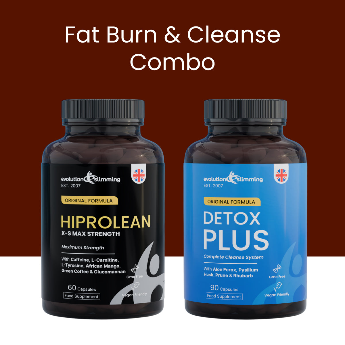 Hiprolean X S Cleanse Combo Energy Metabolism & Cleanse Support