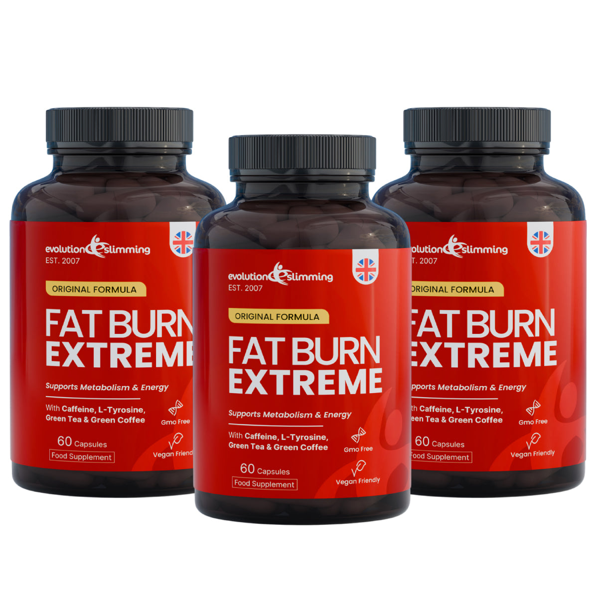 Fat Burn Triple Pack Energy Metabolism & Weight Support