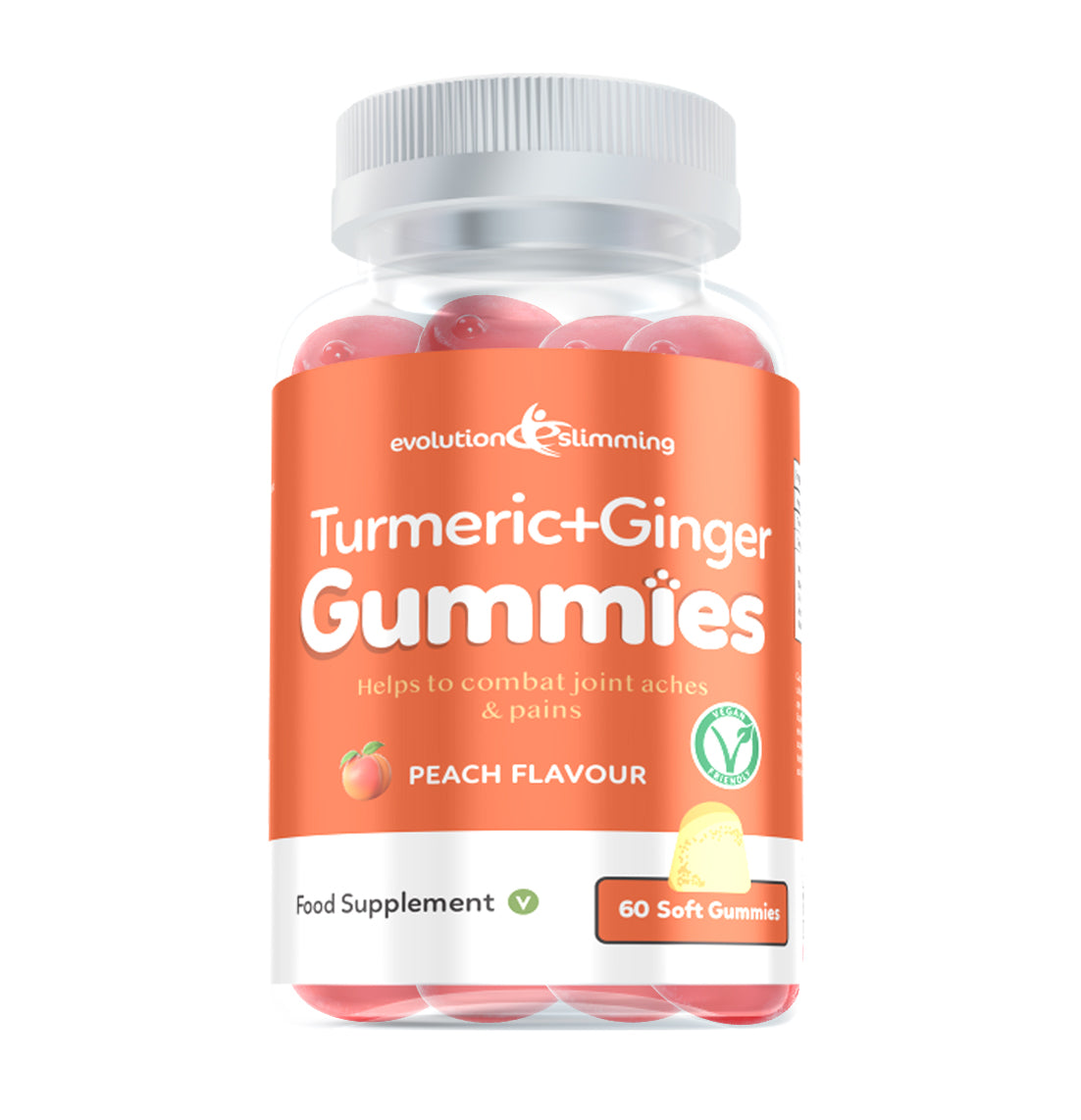 Turmeric + Ginger Gummies Vegan Friendly — Evolution Slimming