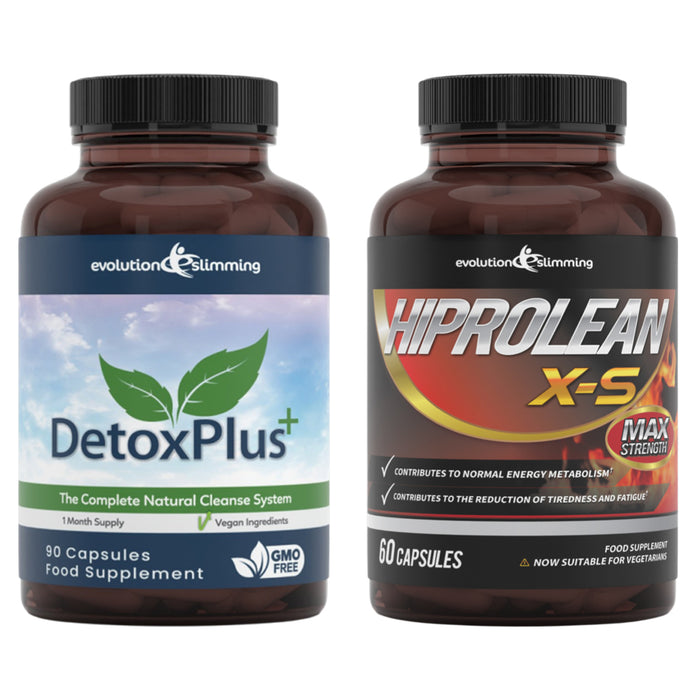 Hiprolean X-S High Strength Fat Burner & Cleanse Combo Pack