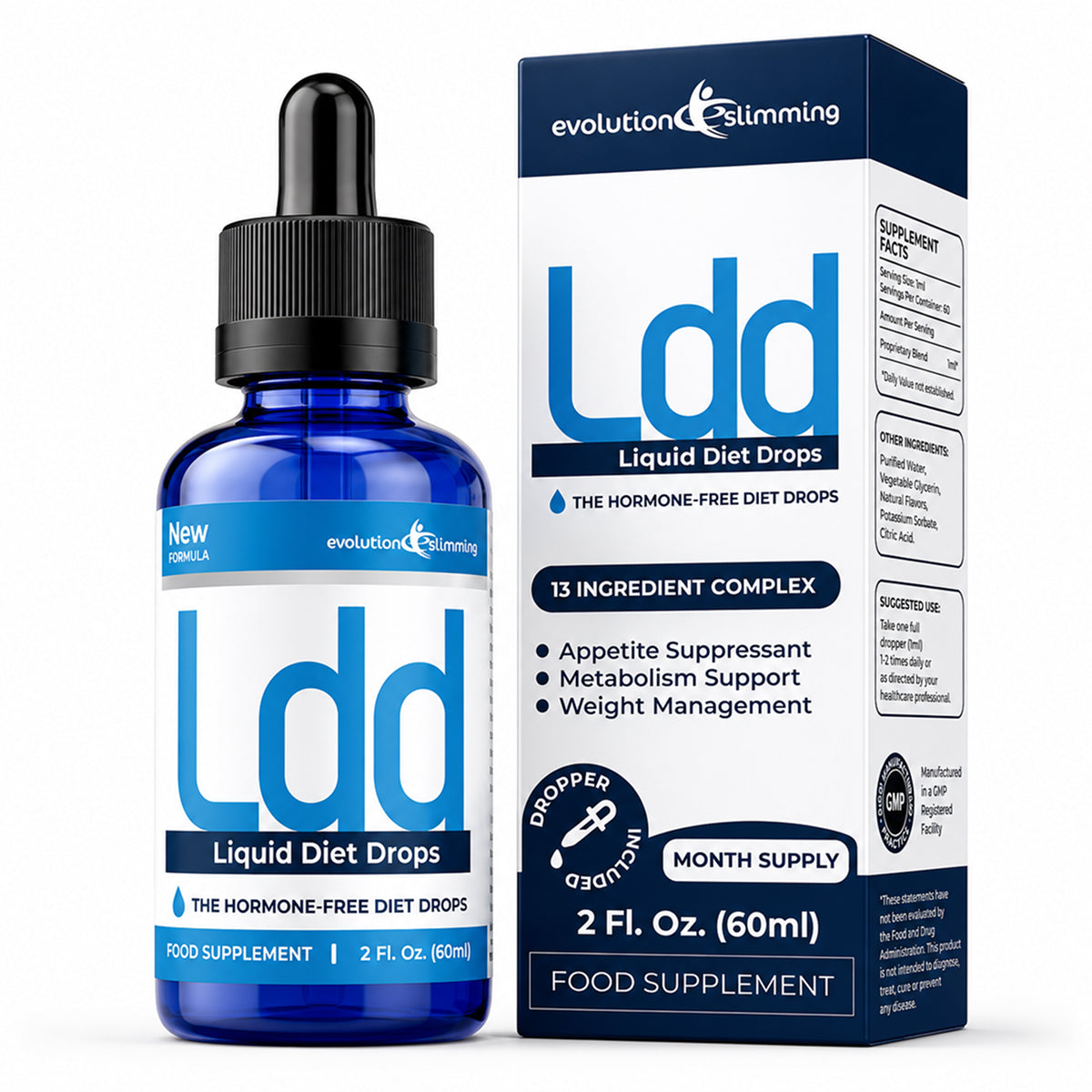 LDD Liquid Diet Drops Appetite Control & Weight Support