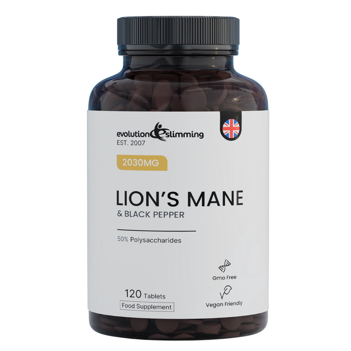 Lions Mane Tablets Pepper & Focus Support