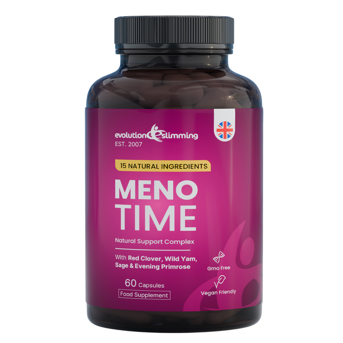 MenoTime Balance Capsules Menopause Health & Daily Support