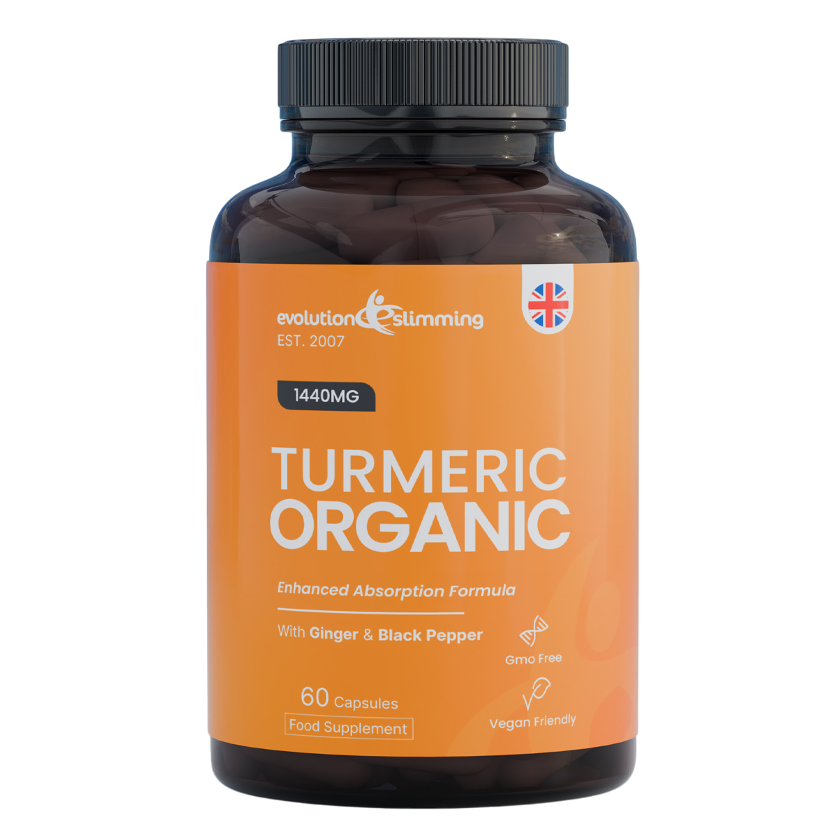 Organic Turmeric Capsules Joint Mobility & Wellness Support