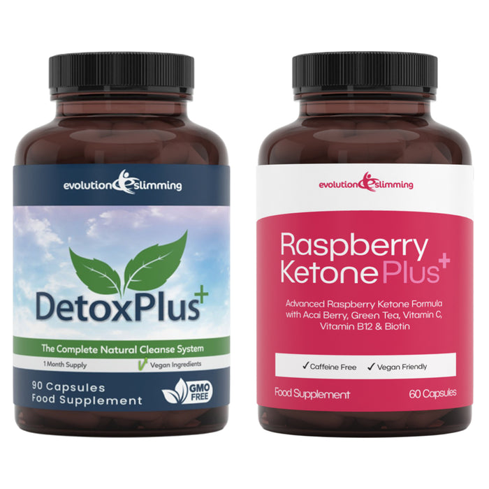 Raspberry Ketone Plus & Detox Colon Cleanse Combo Pack