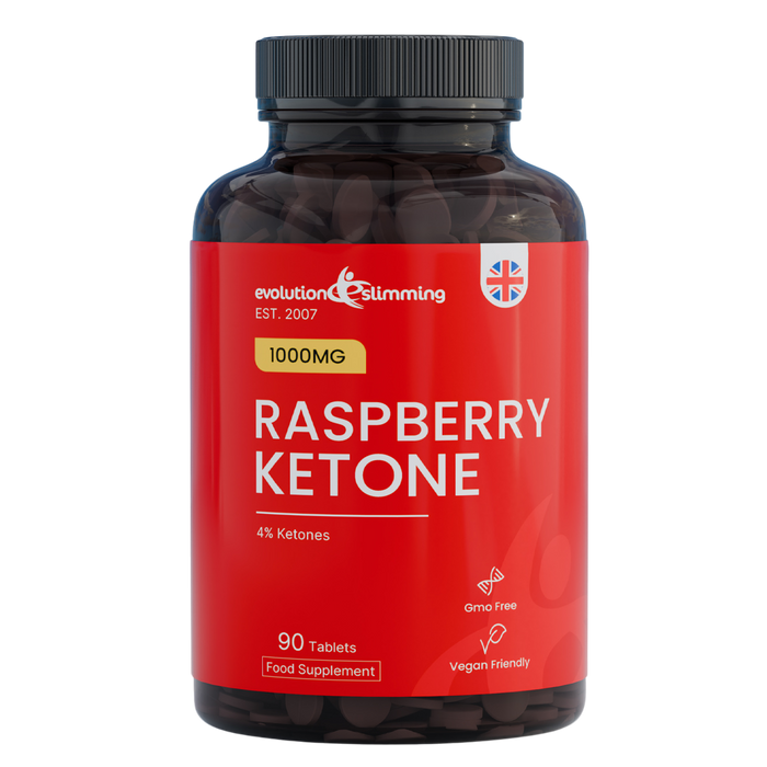 Cétone de framboise 1000 mg 4 % de cétones - Approvisionnement pour 6 mois